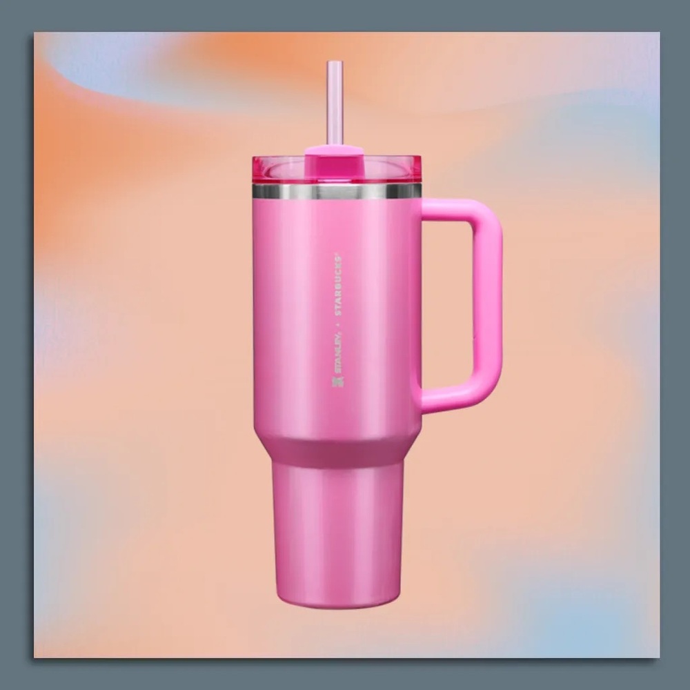Stanley x Starbucks Winter Pink 40oz 2024 Target Exclusive